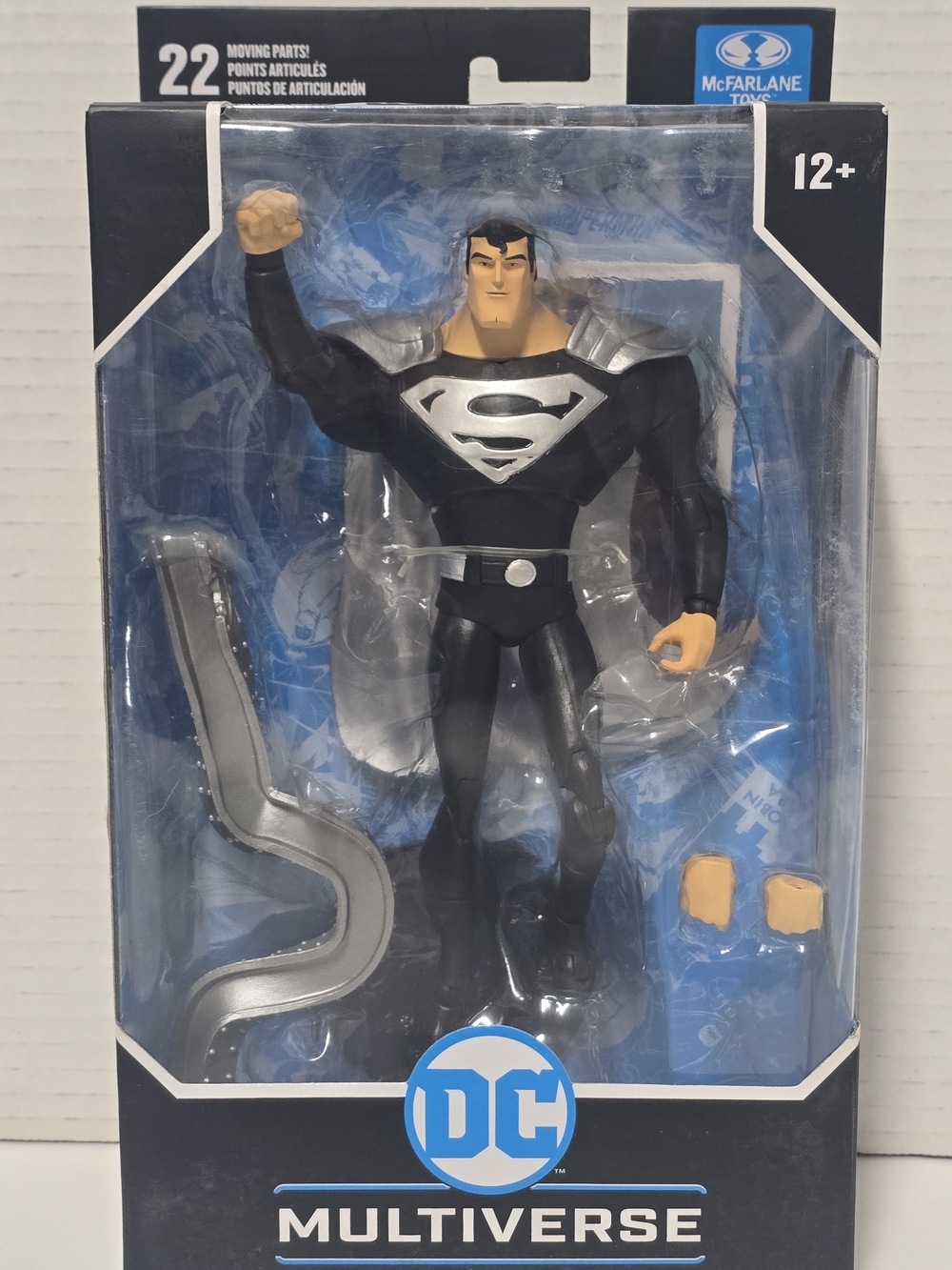 DC Multiverse Black Suit Superman @ToyBros